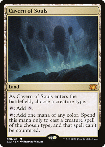 Cavern of Souls (2X2-320)  - Double Masters 2022