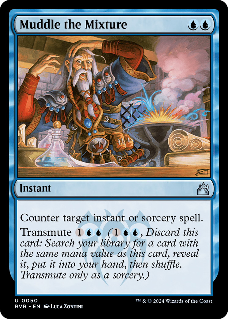 Muddle the Mixture (RVR-050)  Foil - Ravnica Remastered