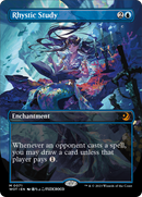Rhystic Study (Anime Borderless) (WOT-071)  Foil - Wilds of Eldraine: Enchanting Tales