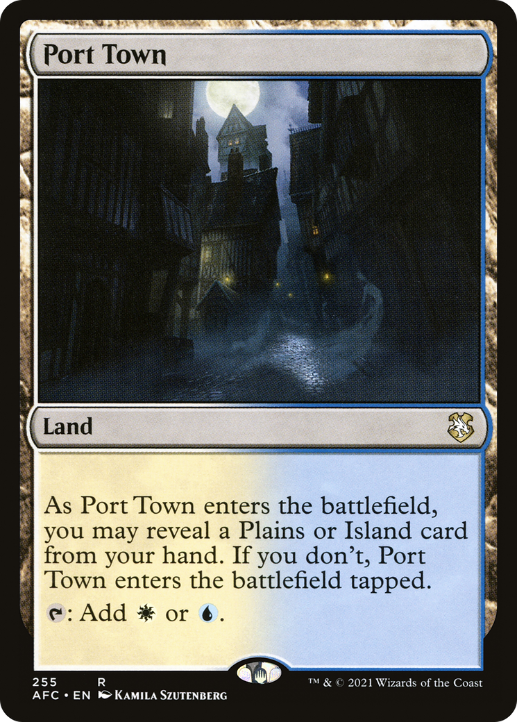 Port Town (AFC-255) - Adventures in the Forgotten Realms Commander