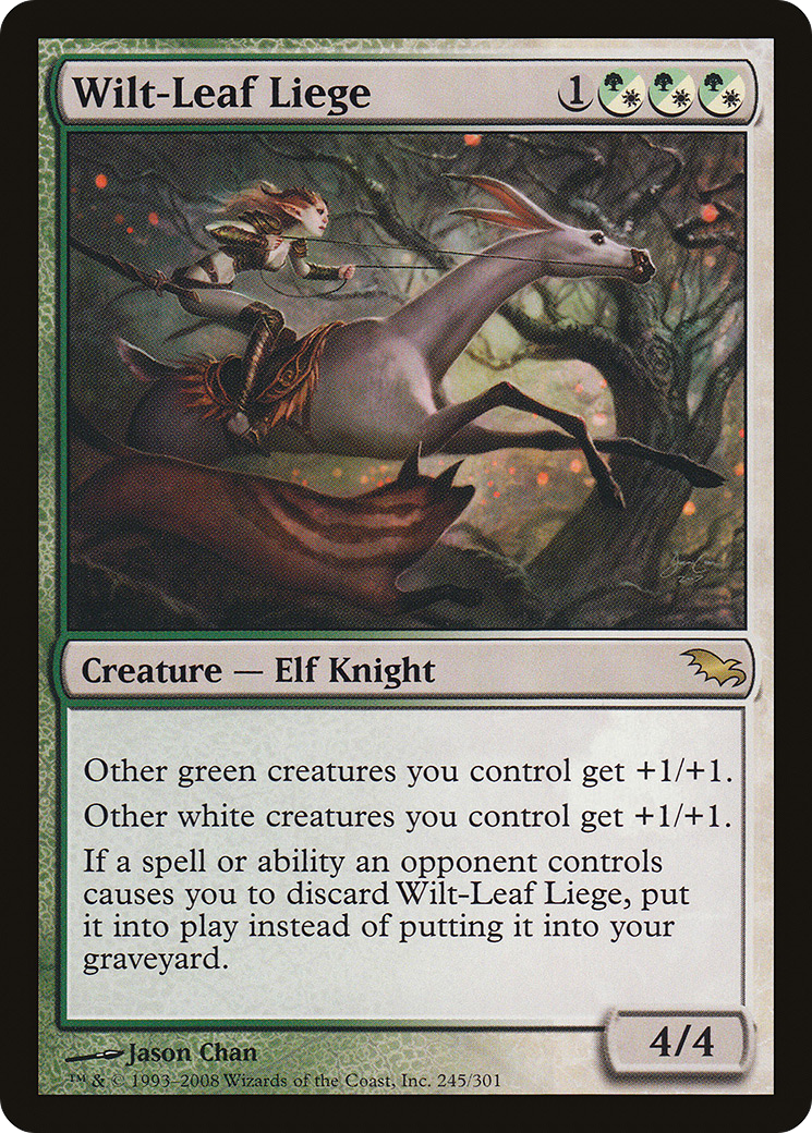 Wilt-Leaf Liege (SHM-245)  Foil - Shadowmoor