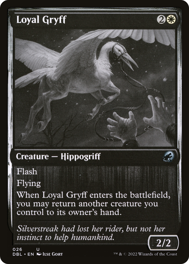 Loyal Gryff (DBL-026)  - Innistrad: Double Feature