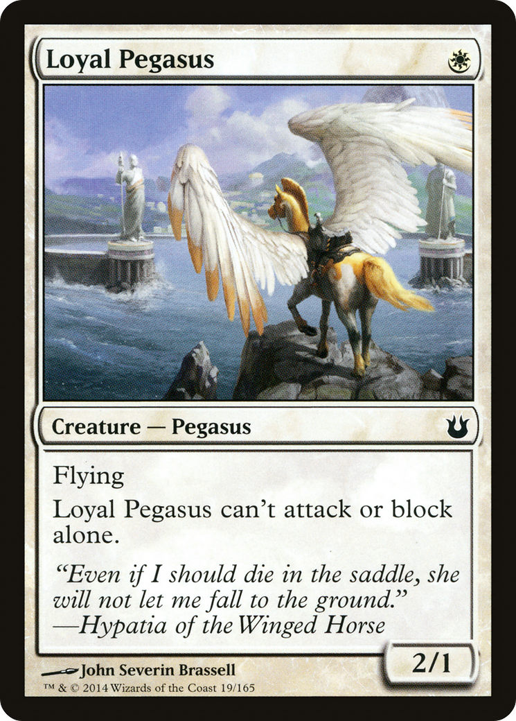 Loyal Pegasus (BNG-019)  - Born of the Gods