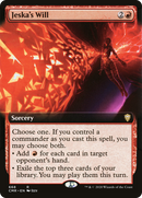 Jeska's Will (Extended Art) (CMR-668)  - Commander Legends: (Extended Art)