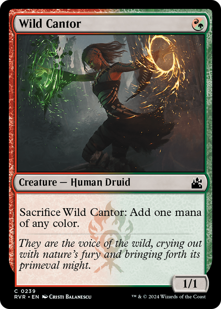 Wild Cantor (RVR-239)  - Ravnica Remastered