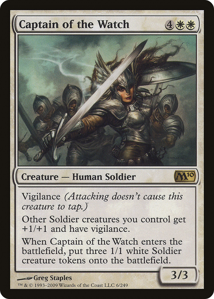 Captain of the Watch (M10-006)  Foil - Magic 2010