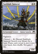 Sunblade Samurai (NEO-039)  Foil - Kamigawa: Neon Dynasty: (enchantment)