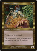 Llanowar Knight (INV-254)  Foil - Invasion