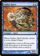 Zephyr Spirit (RAV-076)  Foil - Ravnica: City of Guilds