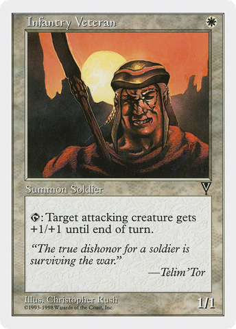 Infantry Veteran (ATH-078)  - Anthologies