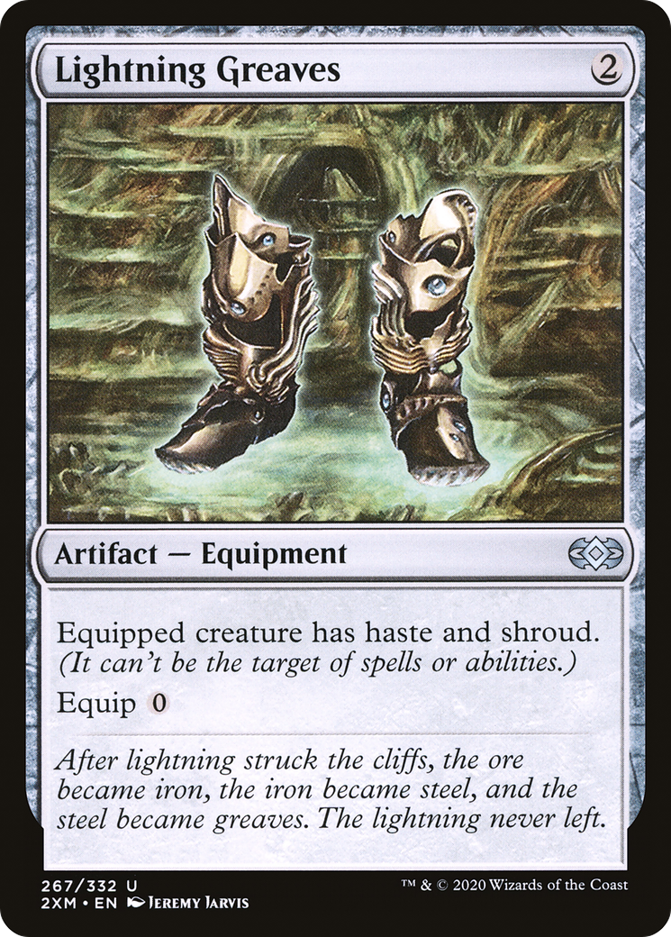 Lightning Greaves (2XM-267)  - Double Masters