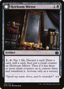 Heirloom Mirror (MID-105)  Foil - Innistrad: Midnight Hunt: (Double Faced Transform)