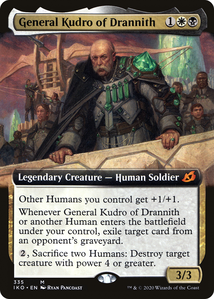 General Kudro of Drannith (Extended Art) (IKO-335)  - Ikoria: Lair of Behemoths: (Extended Art)