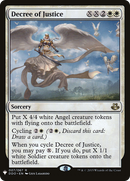 Decree of Justice (LIST-007)  - The List