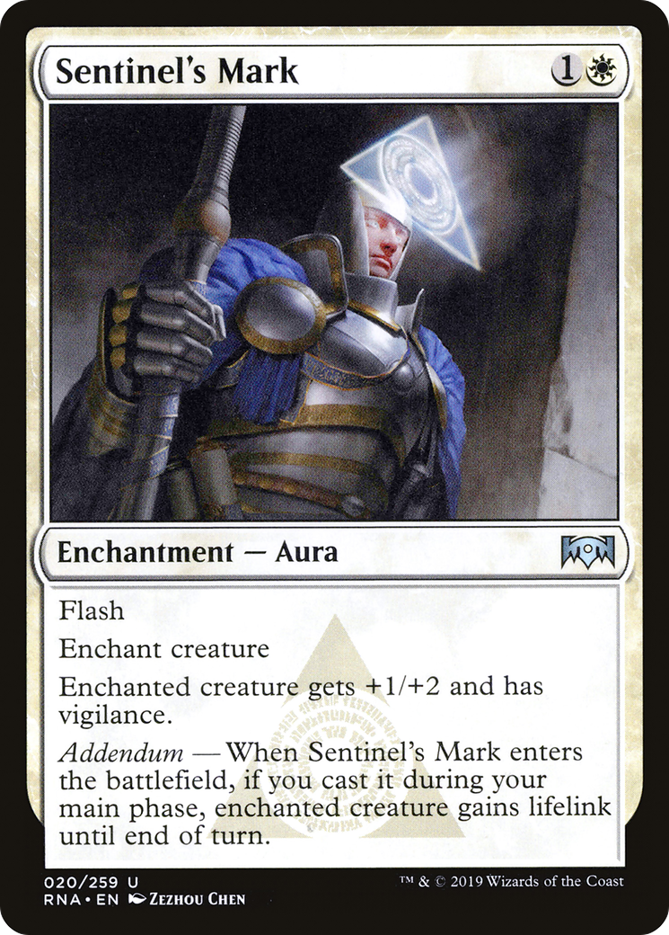 Sentinel's Mark (RNA-020)  - Ravnica Allegiance