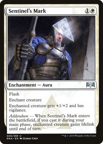 Sentinel's Mark (RNA-020)  - Ravnica Allegiance