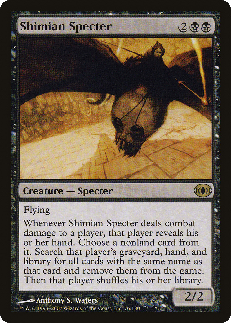 Shimian Specter (FUT-076)  Foil - Future Sight