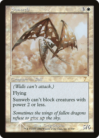 Sunweb (7ED-51★) - Seventh Edition Foil