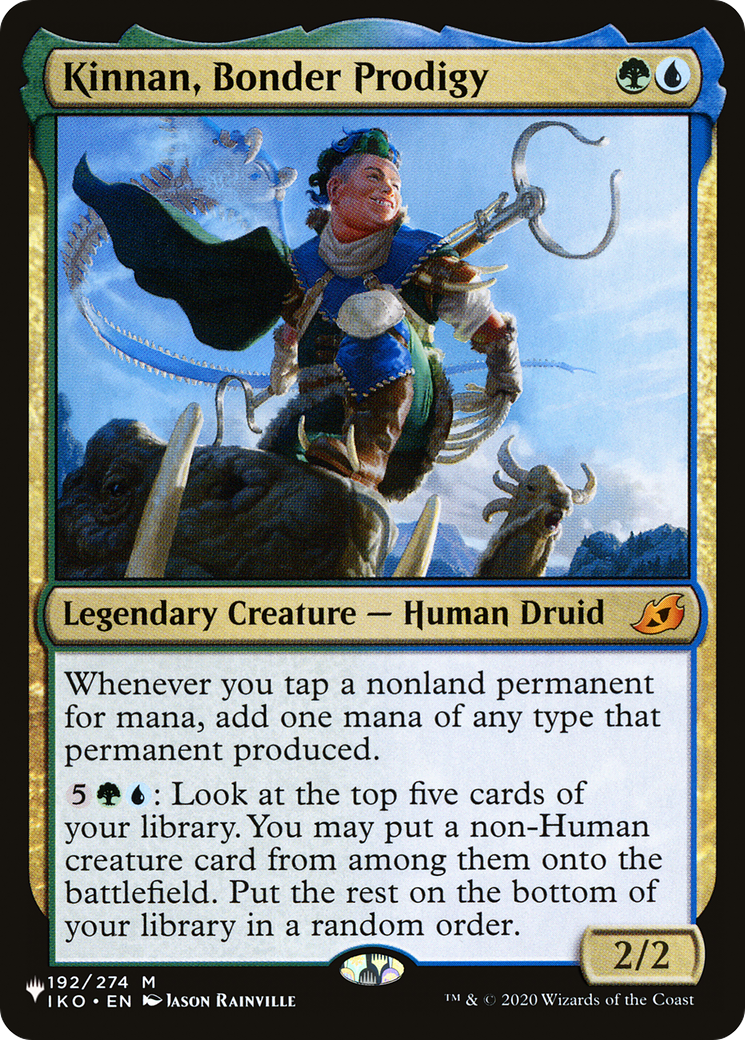 Kinnan, Bonder Prodigy (LIST-192)  - The List