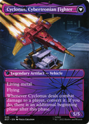 Cyclonus, the Saboteur (Shattered Glass) (BOT-023)  Foil - Transformers: (convertdfc, shatteredglass) (Borderless)