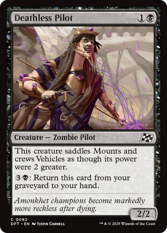 Deathless Pilot (DFT-082)  - Aetherdrift