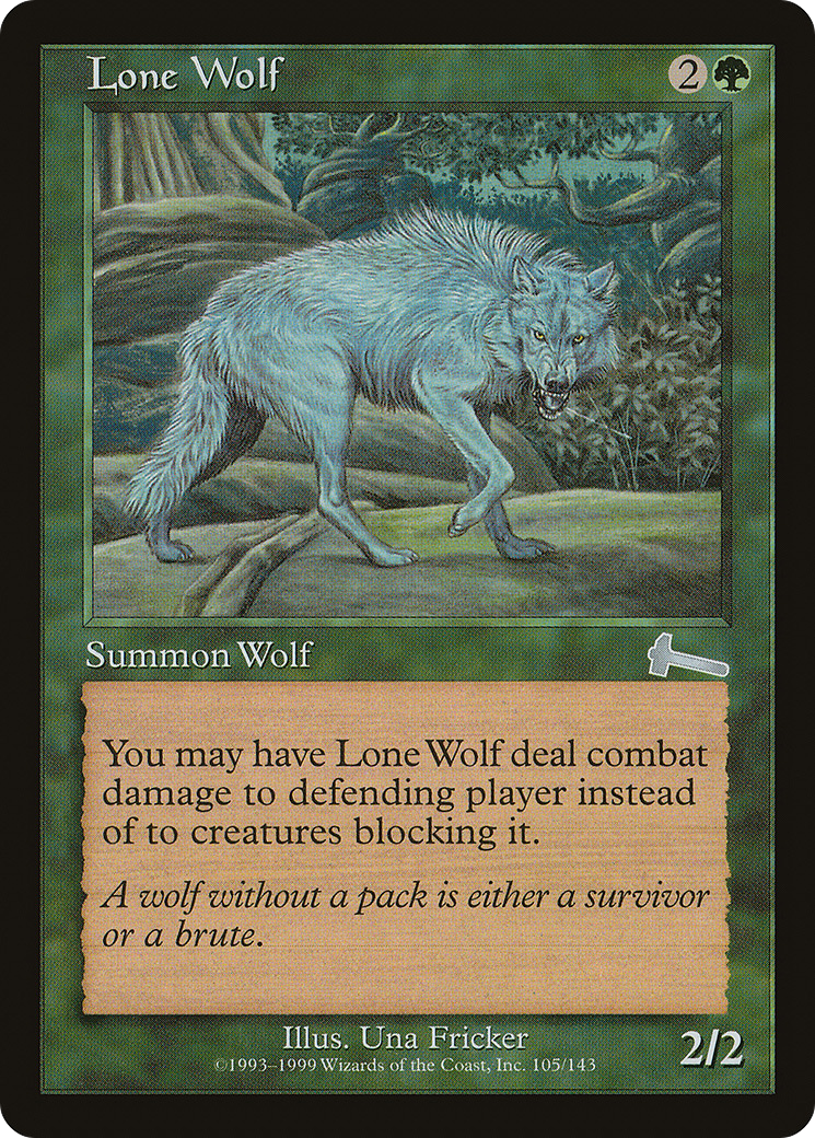 Lone Wolf (ULG-105) - Urza's Legacy