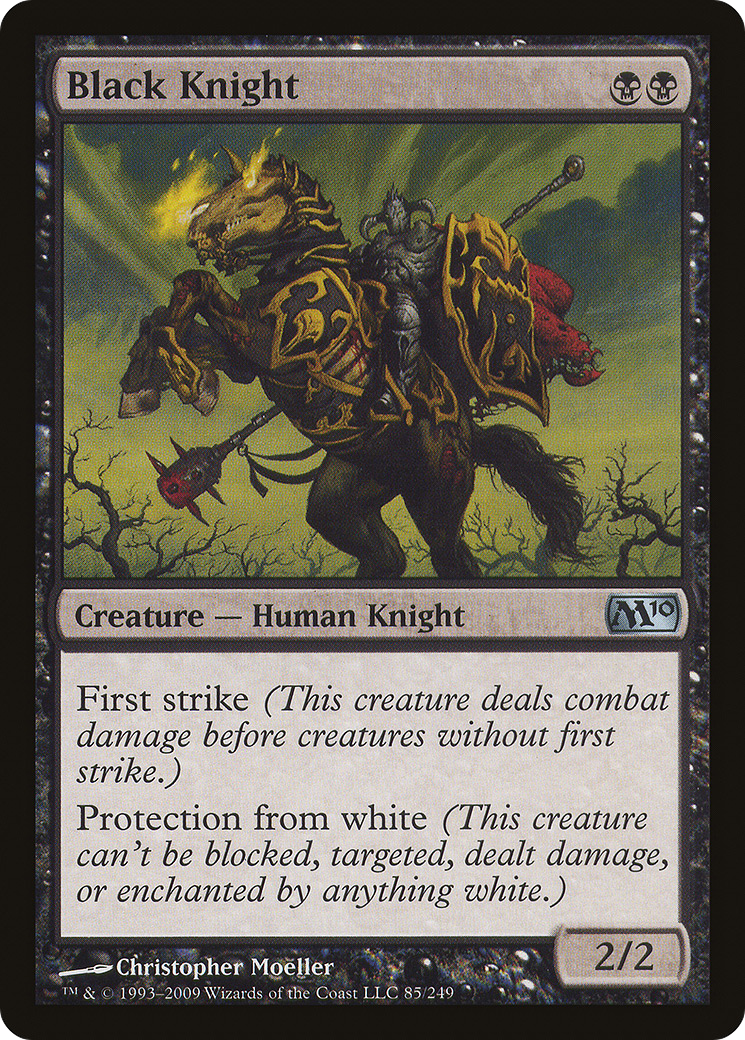 Black Knight (M10-085)  - Magic 2010
