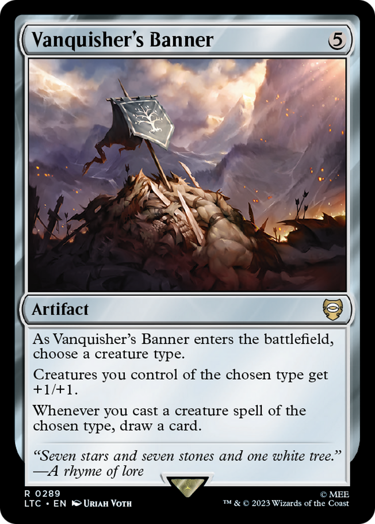 Vanquisher's Banner (LTC-289)  - Tales of Middle-earth Commander