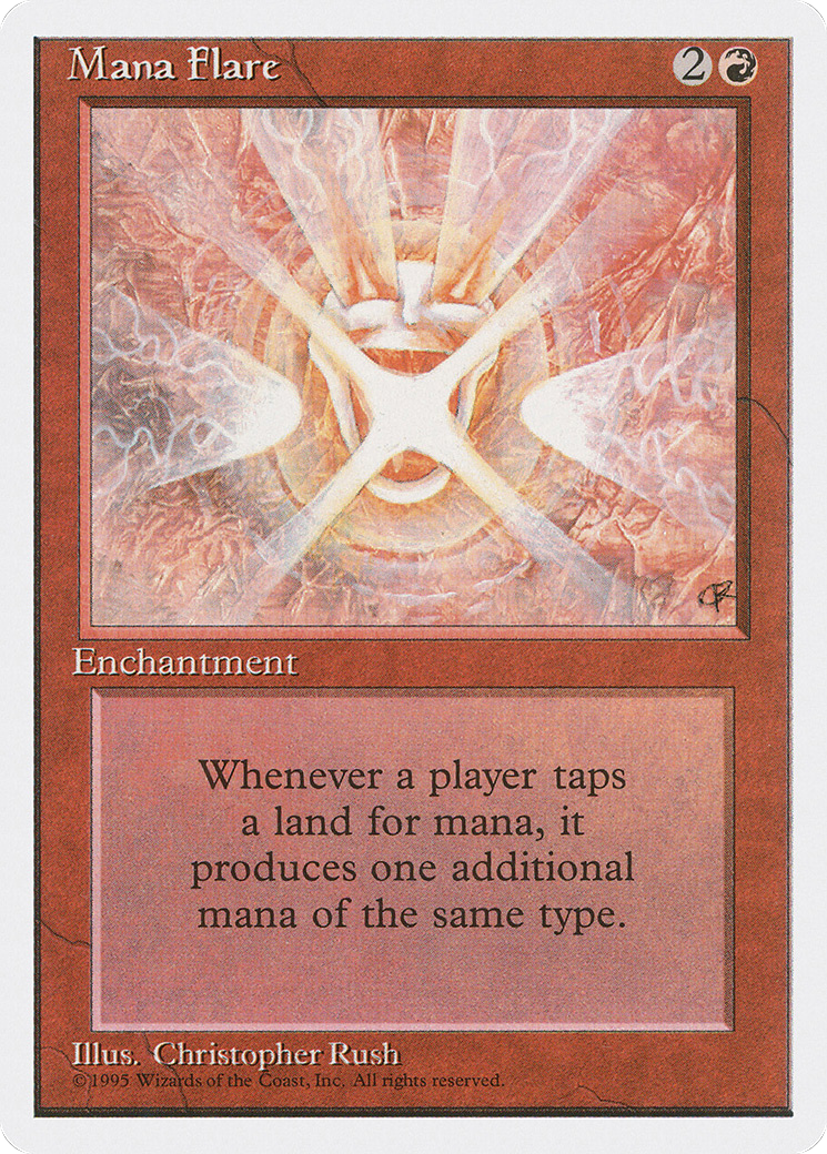 Mana Flare (4ED-)  - Fourth Edition