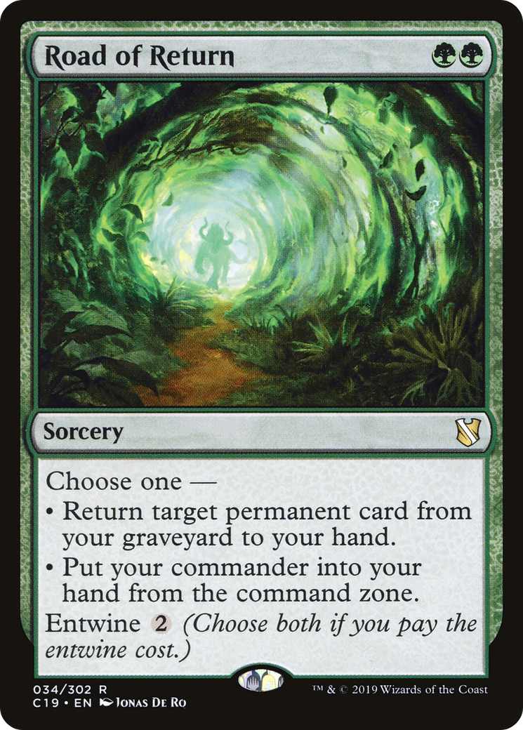 Road of Return (C19-034)  - Commander 2019