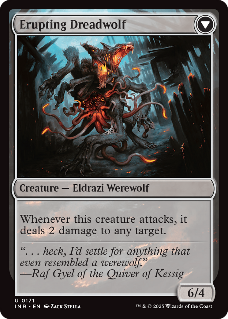 Smoldering Werewolf (INR-171)  Foil - Innistrad Remastered