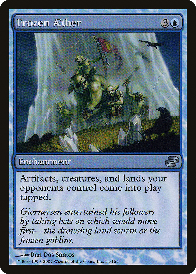 Frozen Aether (PLC-054)  Foil - Planar Chaos: (colorshifted)