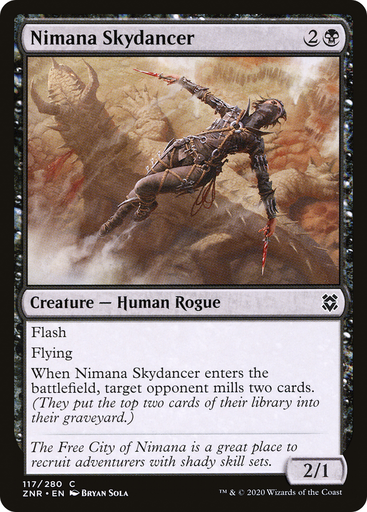 Nimana Skydancer (ZNR-117)  - Zendikar Rising