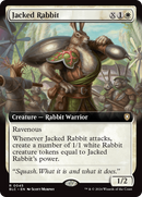 Jacked Rabbit (Extended Art) (BLC-045)  - Bloomburrow Commander
