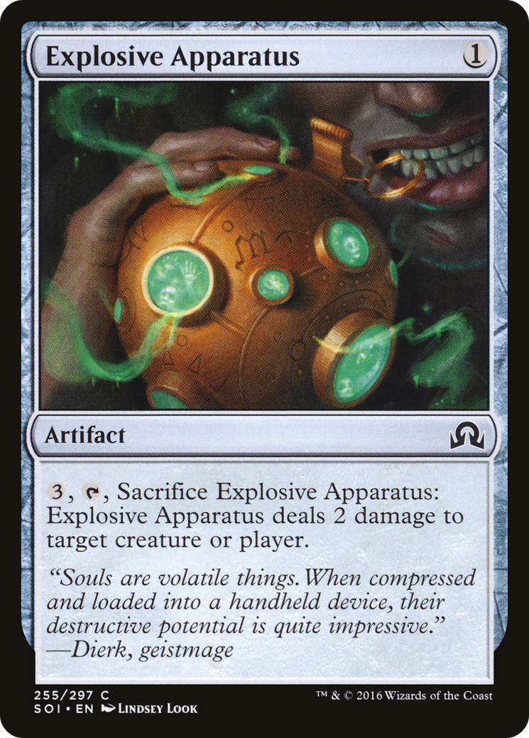 Explosive Apparatus (SOI-255)  Foil - Shadows over Innistrad