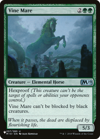 Vine Mare (LIST-M19-207)  - The List