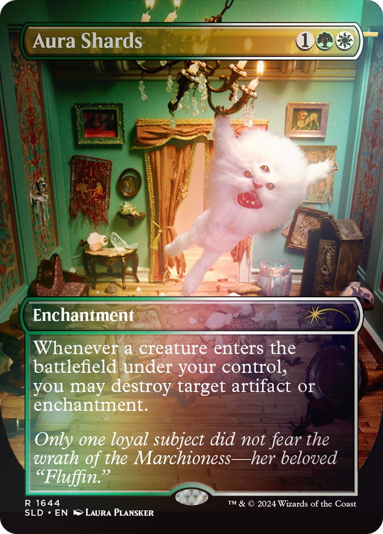 Aura Shards (Rainbow Foil) (SLD-1644)  Foil - Secret Lair Drop (Borderless)
