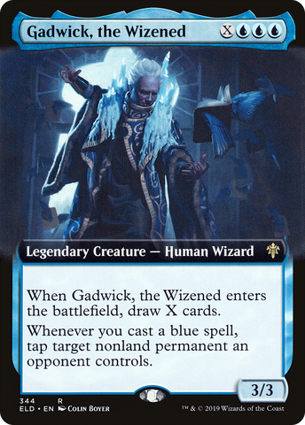 Gadwick, the Wizened (Extended Art) (ELD-344)  Foil - Throne of Eldraine: (Extended Art)