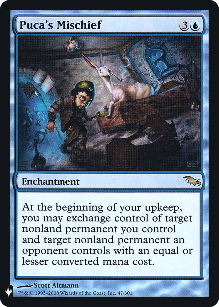 Puca's Mischief (LIST-047)  Foil - The List