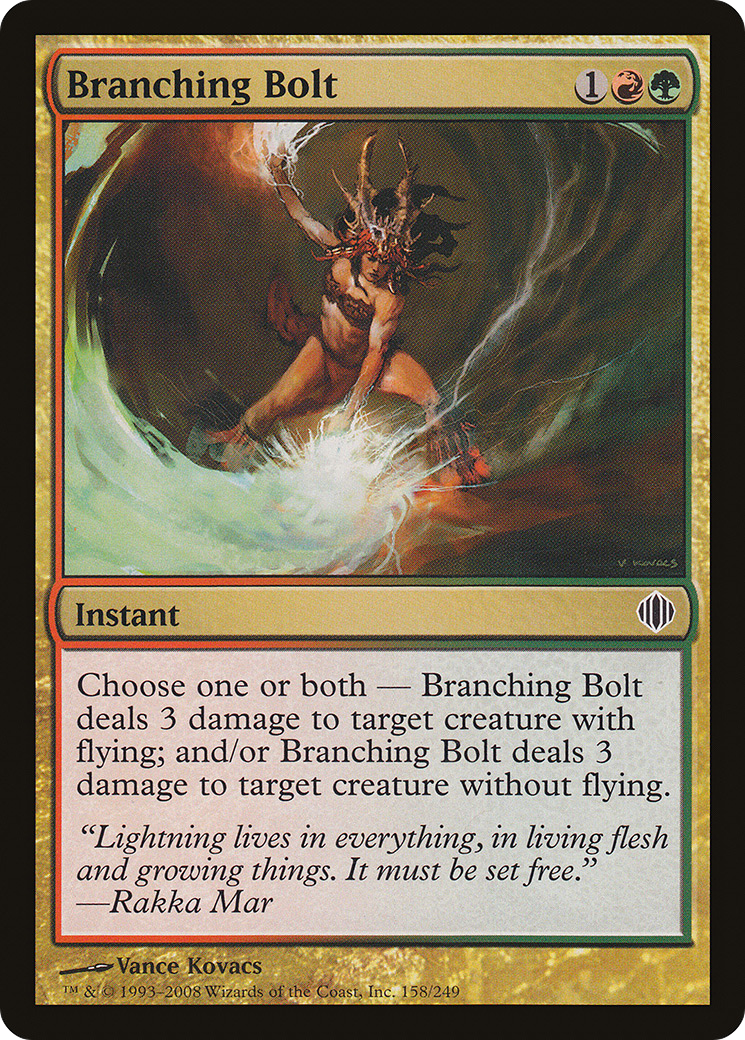 Branching Bolt (ALA-158) - Shards of Alara Foil