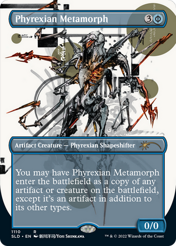 Phyrexian Metamorph (Borderless) (SLD-1110)  Foil - Secret Lair Drop