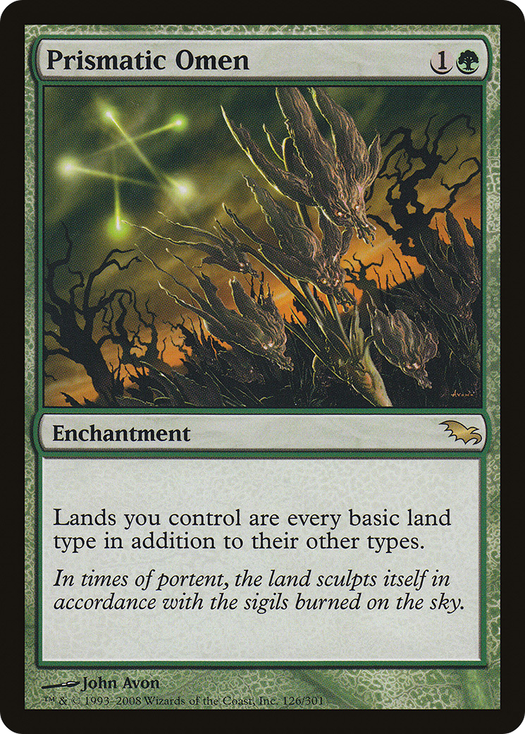 Prismatic Omen (SHM-)  Foil - Shadowmoor