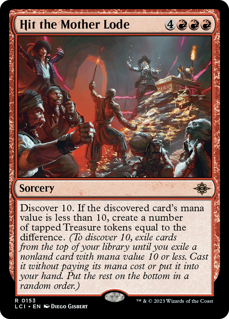 Hit the Mother Lode (LCI-153)  Foil - The Lost Caverns of Ixalan