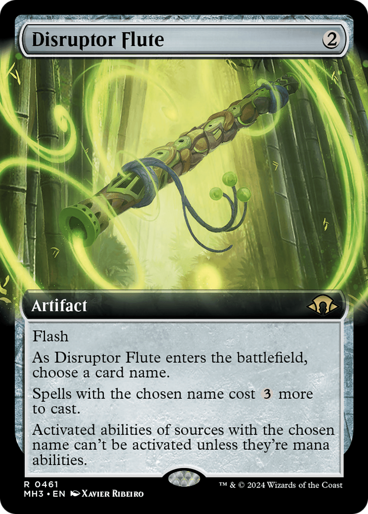 Disruptor Flute (Extended Art) (MH3-461)  - Modern Horizons 3: (Extended Art)