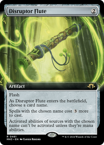 Disruptor Flute (Extended Art) (MH3-461) - Modern Horizons 3: (Extended Art) Foil