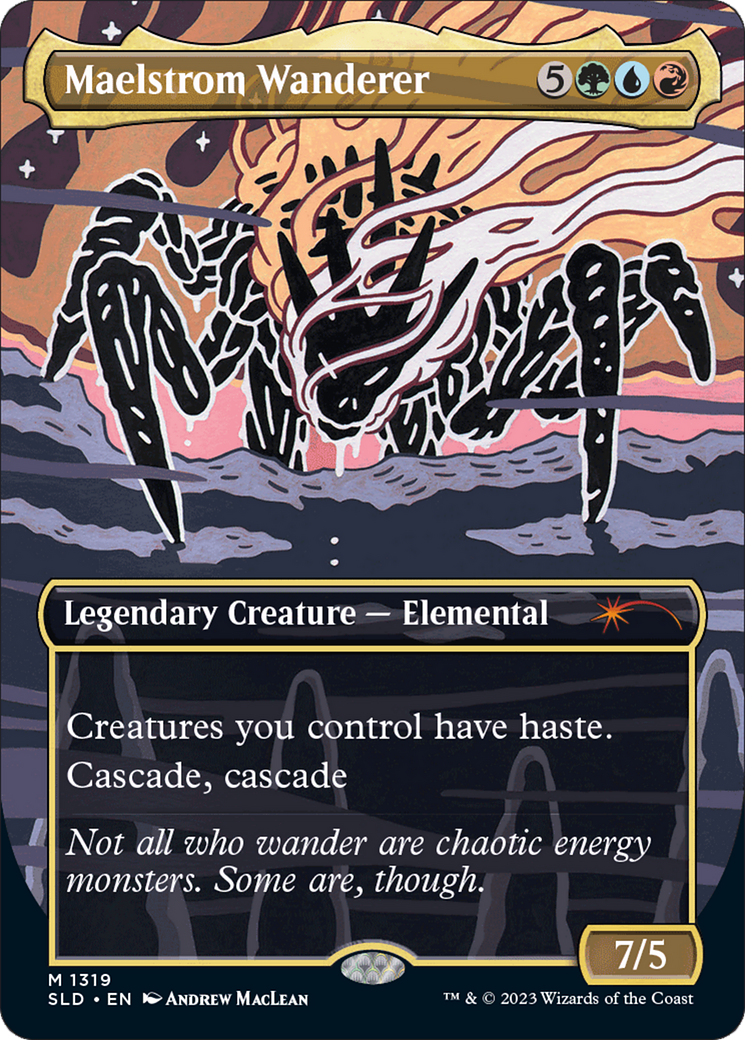 Maelstrom Wanderer (SLD-1319)  - Secret Lair Drop (Borderless)