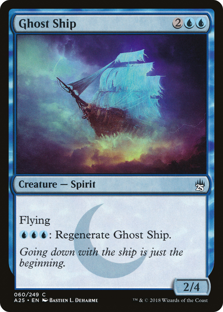 Ghost Ship (A25-060)  - Masters 25