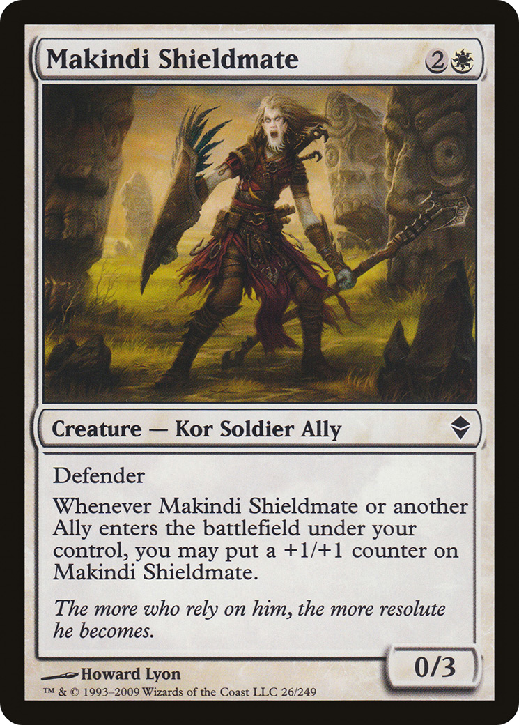 Makindi Shieldmate (ZEN-026)  - Zendikar