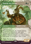 Finneas, Ace Archer (Showcase) (BLB-330)  - Bloomburrow: (Showcase) (Borderless)