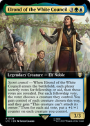 Elrond of the White Council (Extended Art) (LTC-134)  - Tales of Middle-earth Commander: (Extended Art)